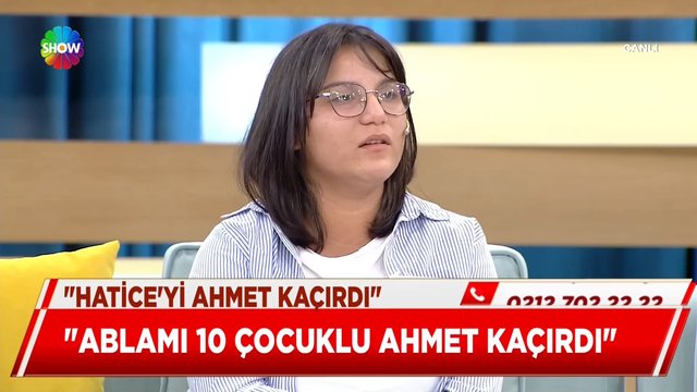 Kayıp kız Hatice'nin ikizi stüdyoda! 