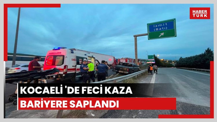 Kocaeli'de feci kaza