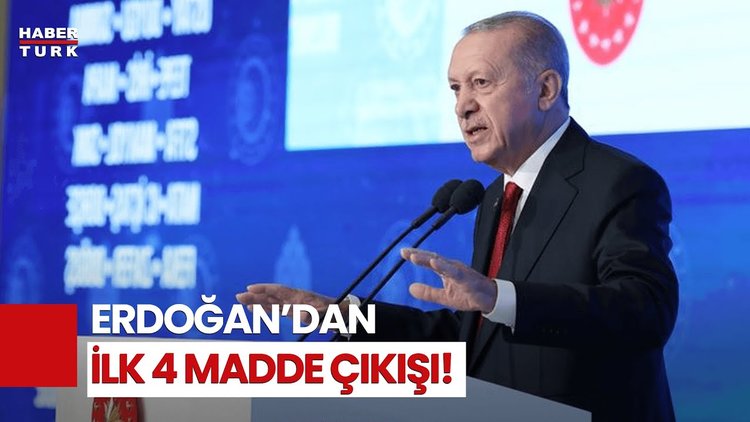 Cumhurbaşkanı Erdoğan: Anayasa&#039;nın ilk dört maddesi ile ilgili tartışma yok