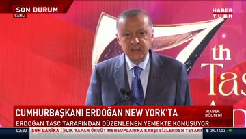 Cumhurbaşkanı Erdoğan'dan açıklamalar