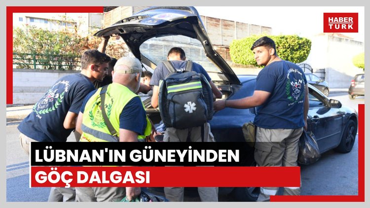 Lübnan'ın güneyinden göç dalgası devam ediyor