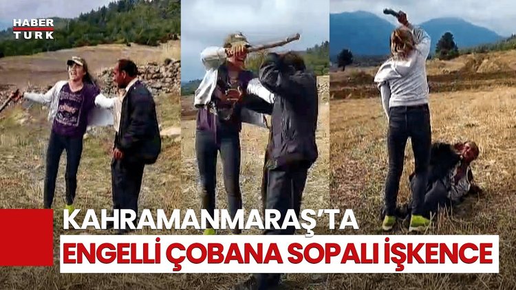 Zihinsel engelli çobana işkence: Biri vurdu, diğeri kayda aldı!