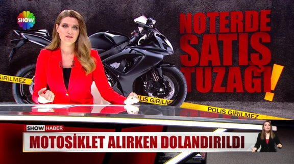 Motosiklet alırken dolandırıldı!