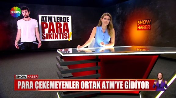 ATM'lerde para sıkıntısı!