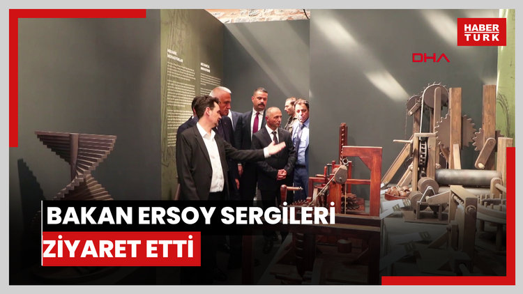 Sergileri ziyaret etti