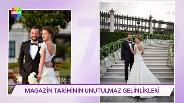 Magazin tarihinin unutulmaz gelinlikleri!