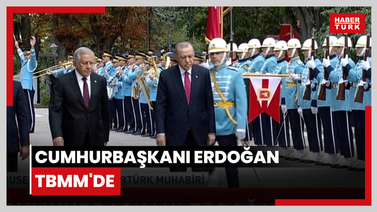 Cumhurbaşkanı Erdoğan TBMM'de