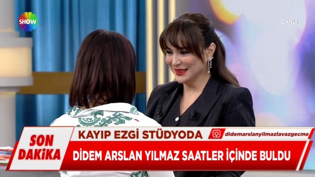 Didem Arslan Yılmaz'ın bulduğu Ezgi stüdyoda!