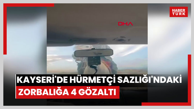 Hürmetçi Sazlığı'ndaki zorbalığa 4 gözaltı