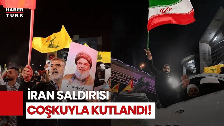 İran'ın İsrail'e Saldırısını Halk Coşkuyla Kutladı!