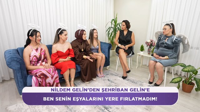 Nildem gelini sinirlendiren hareket!