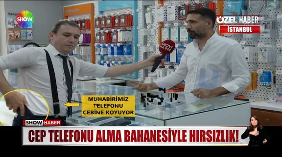 Cep telefonu alma bahanesiyle hırsızlık!