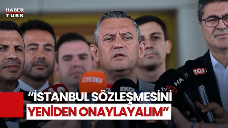 Özgür Özel&#039;den Erdoğan&#039;a İstanbul Sözleşmesi İçin Çağrı!