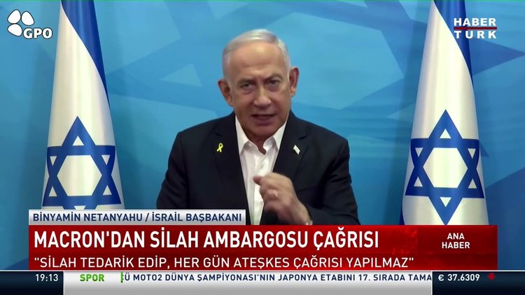 Netanyahu ve Macron'un Silah Gerilimi!