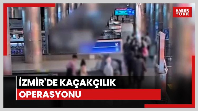 İzmir'de 18 kilo 500 gram külçe altın ele geçirildi