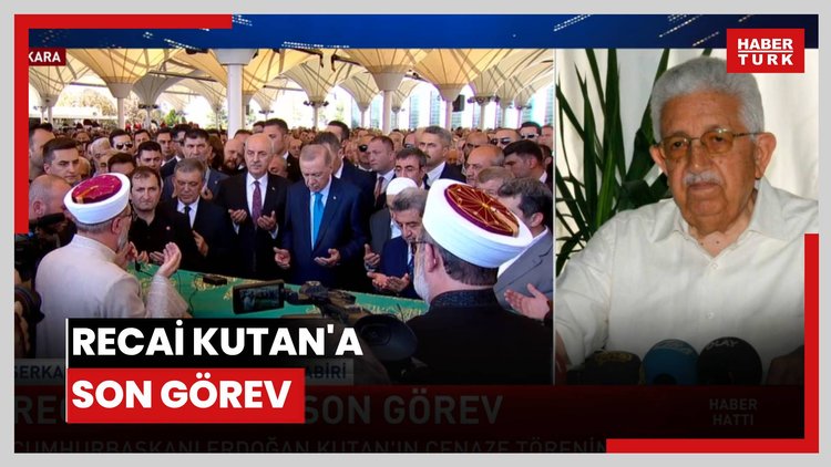 Recai Kutan'a son görev