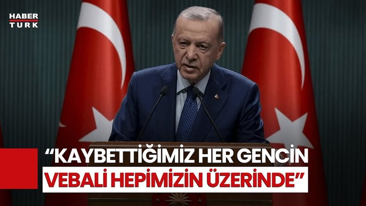 Erdoğan: Fail de mağdur da gençlerimizden oluşuyor