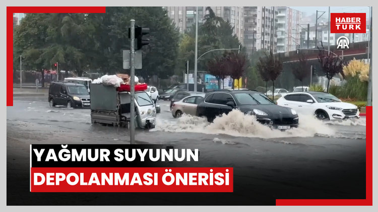 Su kıtlığına karşı yağmur suyunun depolanması önerisi