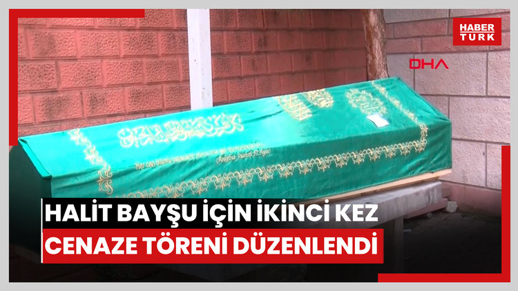 Halit Bayşu için ikinci kez cenaze töreni düzenlendi