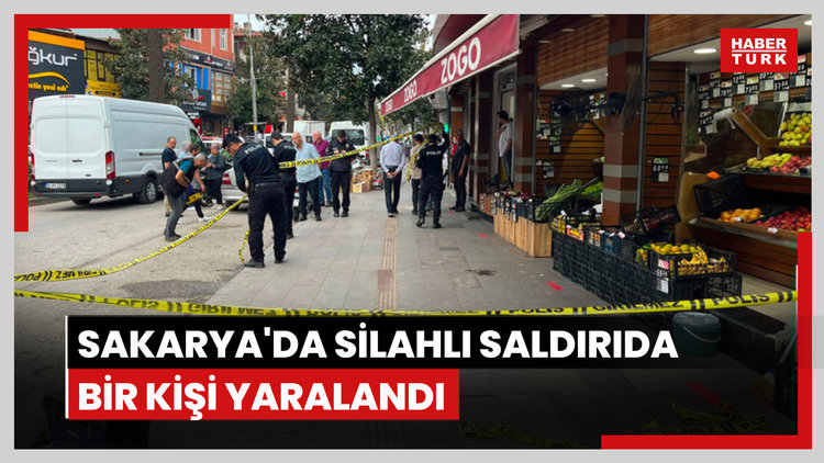 Sakarya'da silahlı saldırıda bir kişi yaralandı