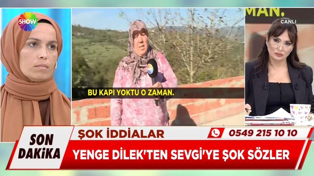 Yenge Dilek'in şok iddiaları!