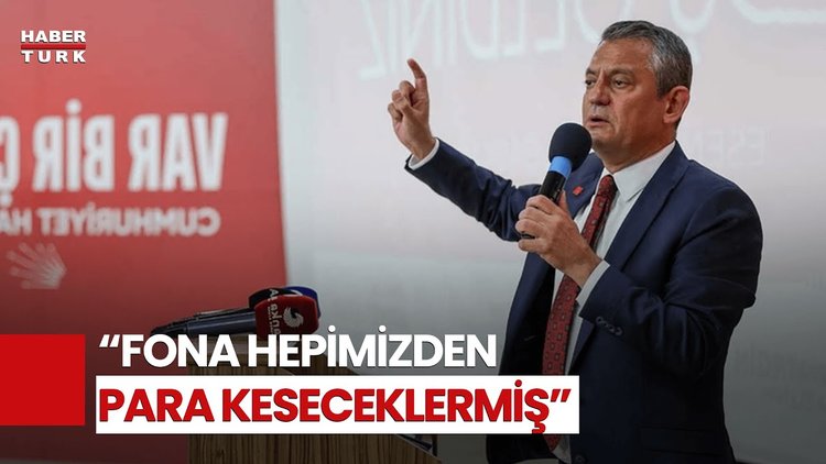 Özgür Özel'den "Savunma Sanayii Fonu" Açıklaması!