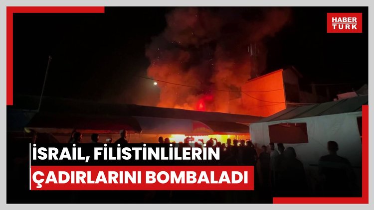 İsrail, Gazze'de hastane yerleşkesindeki yerinden edilmiş Filistinlilerin çadırlarını bombaladı