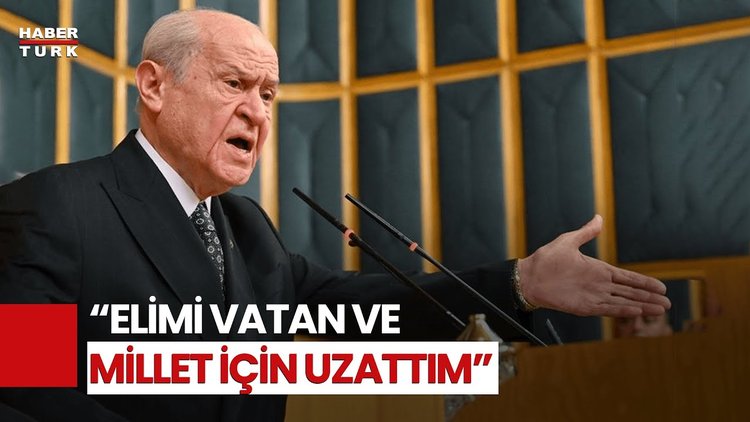 Bahçeli: Elimi Bir Süreç İçin Değil, Kardeşlik İçin Uzattım