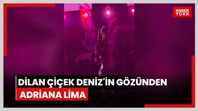 Victoria's Secret'ın pembe halısına katılan Dilan Çiçek Deniz'in gözünden Adriana Lima
