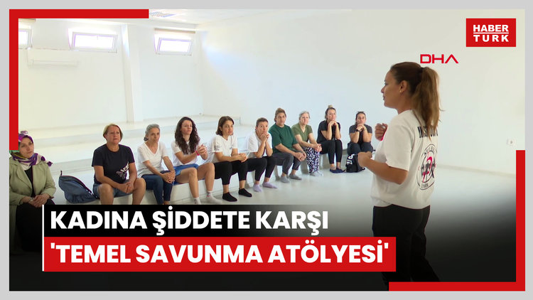 kadına şiddete karşı 'Temel Savunma Atölyesi'