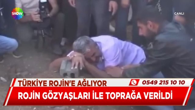 Rojin gözyaşları ile toprağa verildi!