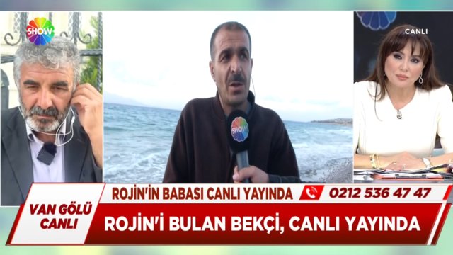 Rojin'i bulan bekçi, canlı yayında! 