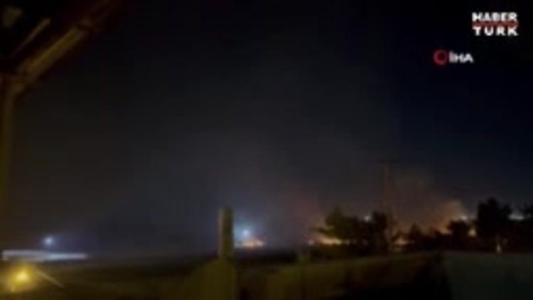 Kilis'teki mayınlı bölgeye 2 havan mermisi düştü