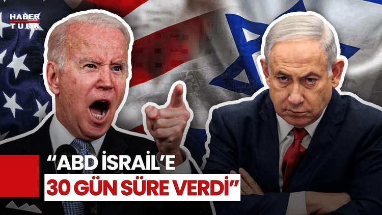 ABD, Gazze'ye İnsani Yardım İçin İsrail'e 30 Gün Süre Verdi!