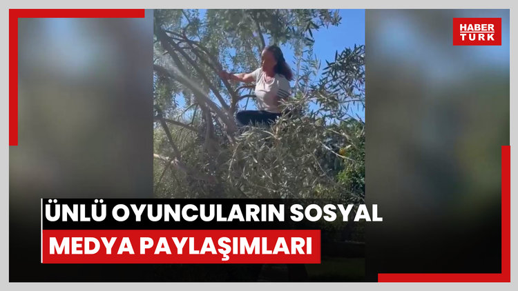 Ünlü oyuncuların sosyal medya paylaşımları