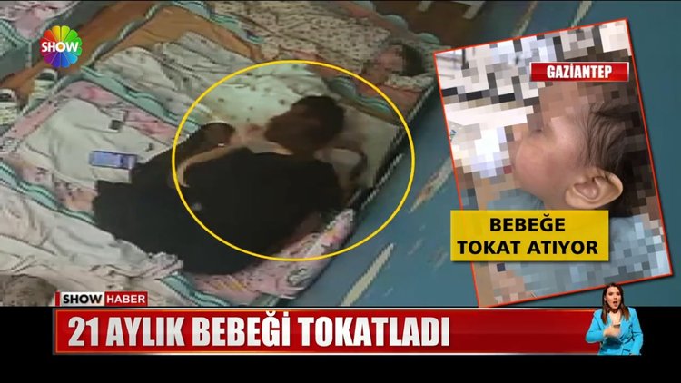 Kreşte bebeğe şiddet!