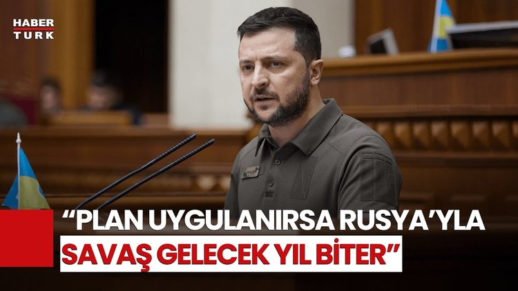Zelenski&#039;nin &quot;Zafer Planı&quot; Ukrayna Parlamentosuna Sunuldu!