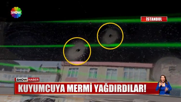 Kuyumcuya mermi yağdırdılar!