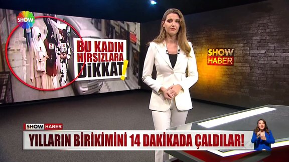 Yılların birikimini 14 dakikada çaldılar!