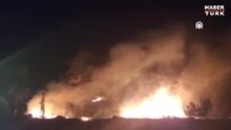 Alanya'da çıkan orman yangını kontrol altına alındı