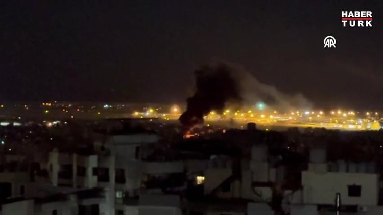 İsrail Beyrut'u bombalıyor