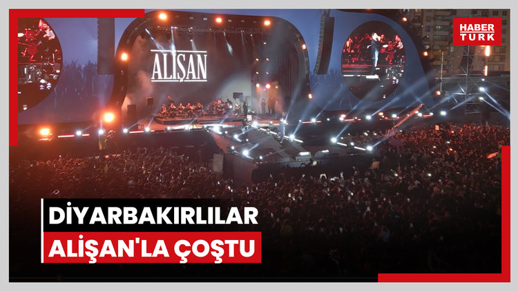 Diyarbakırlılar Alişan'la çoştu