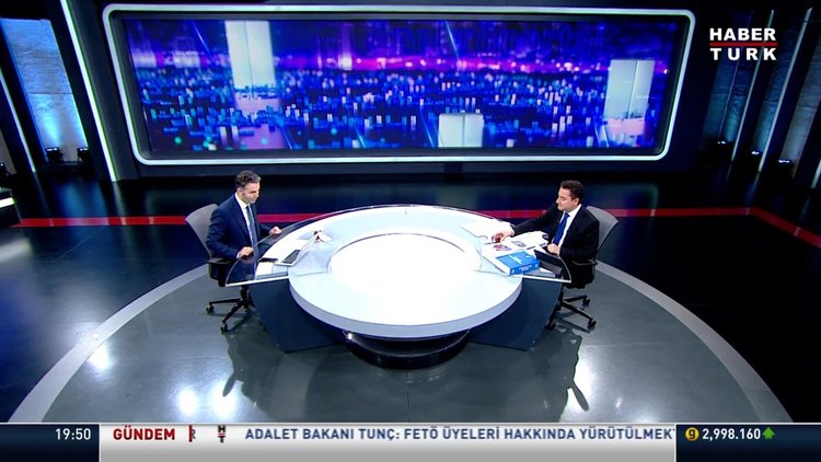 Babacan'dan Habertürk TV'ye açıklamalar