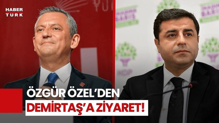 Özel'den Demirtaş'a Ziyaret: "Demirtaş Gibi Bir Aktörün Altı Kalın Çizilmelidir"