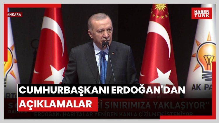Cumhurbaşkanı Erdoğan'dan açıklamalar