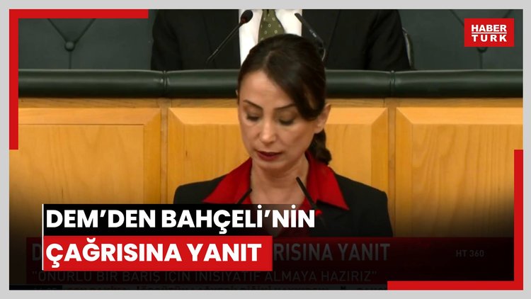 DEM'den Bahçeli'nin çağrısına yanıt
