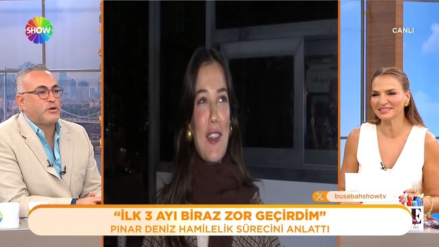 Pınar Deniz hamilelik sürecini anlattı!