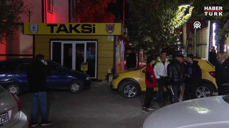 Şehit taksicinin durağında sessizlik hakim