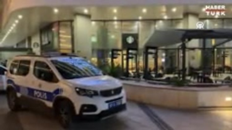 Antalya'da kahve zinciri şubesine molotoflu saldırı