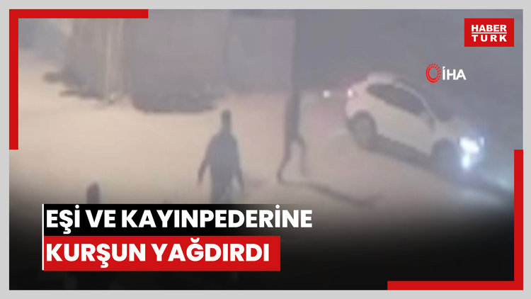 Eşi ve kayınpederine kurşun yağdırdı: "Sinirle yaptım"